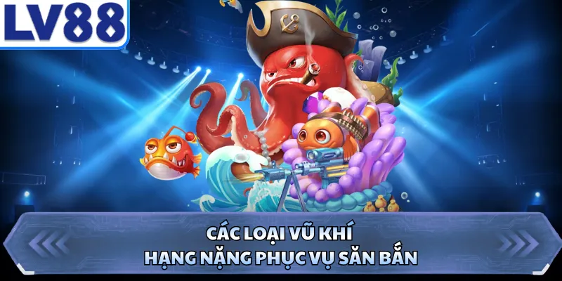 Các loại vũ khí hạng nặng phục vụ săn bắn